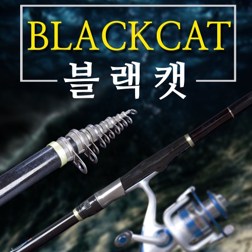 [누리지아] BLACKCAT 선상/이소/갯바위/찌낚시대/블랙캣